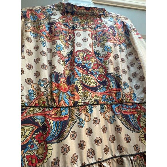 Jhonny Was TIERRA ZONIA DRESS 100% silk - Picture 13 of 16